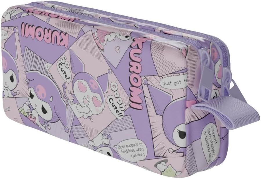 Kuromi Kalem Çantası Mor
