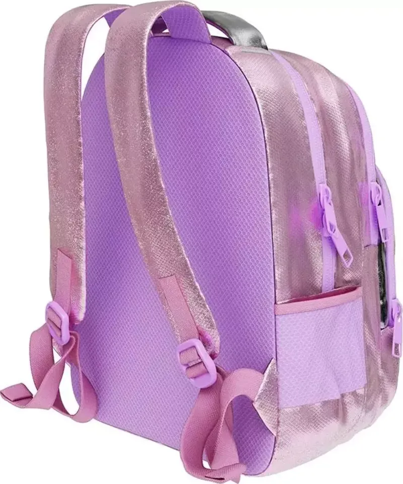 Kuromi Okul Sırt Çantası Pembe Gri