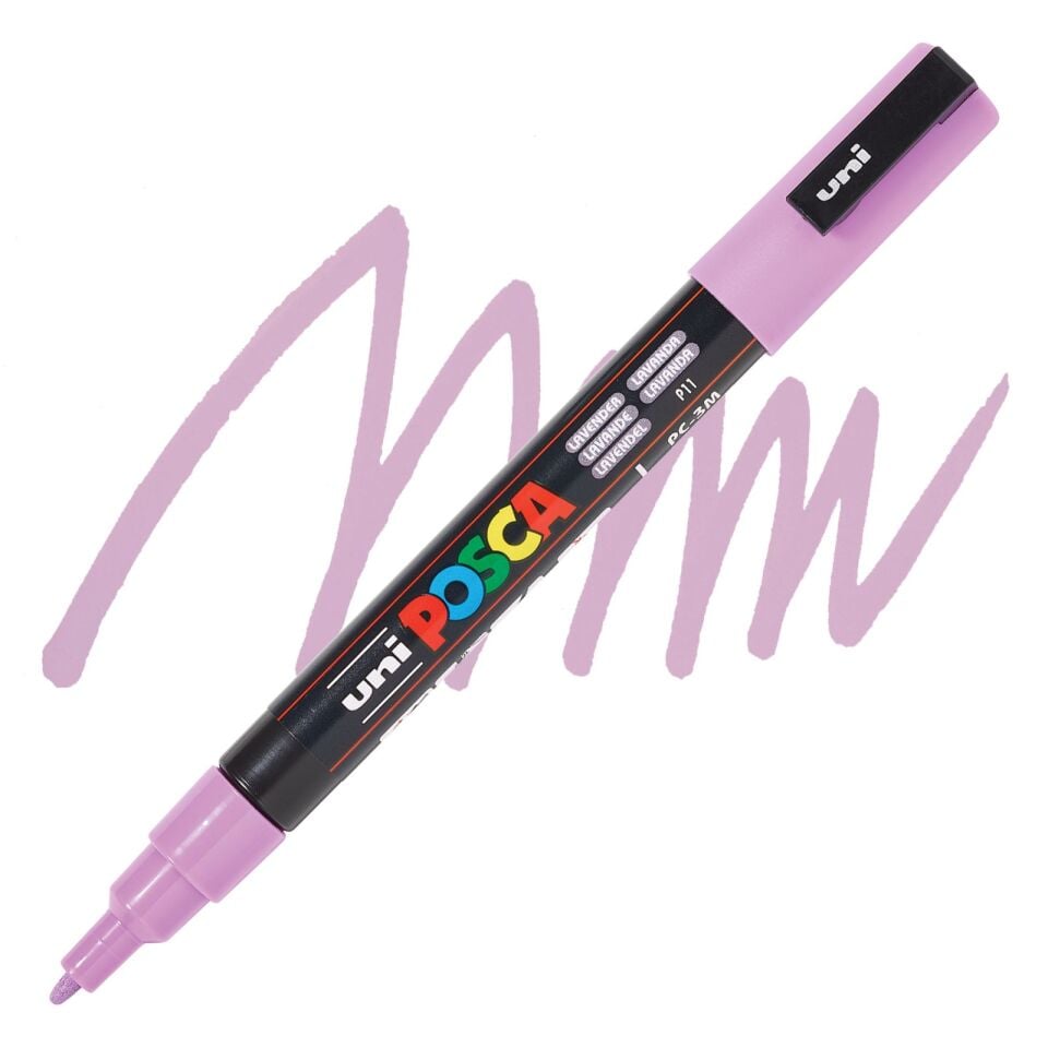Uni Posca Su Bazlı Poster Markörü (0.9-1.3) Lavanta