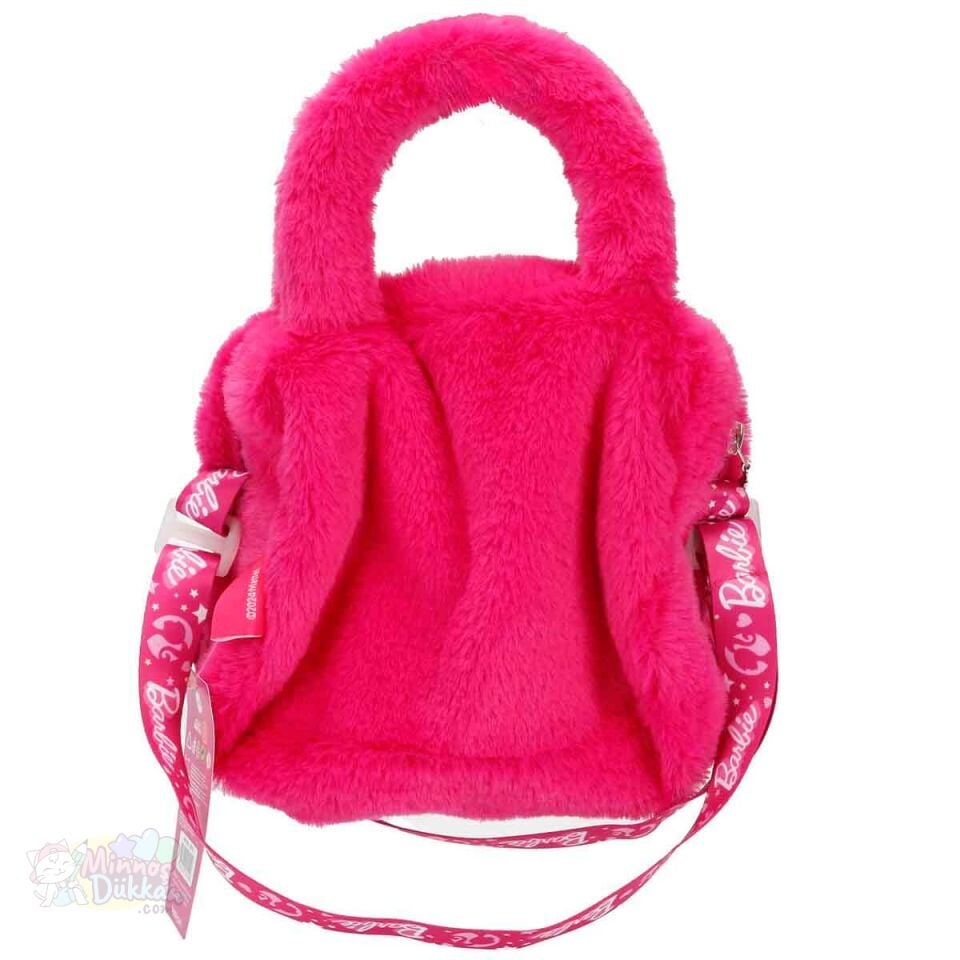 Barbie Askılı Peluş Omuz Çantası 3015