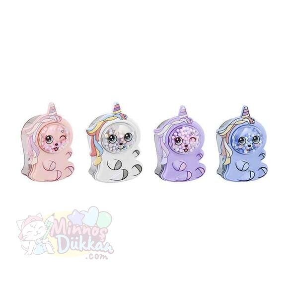 Boncuklu Unicorn Hazneli Kalemtraş