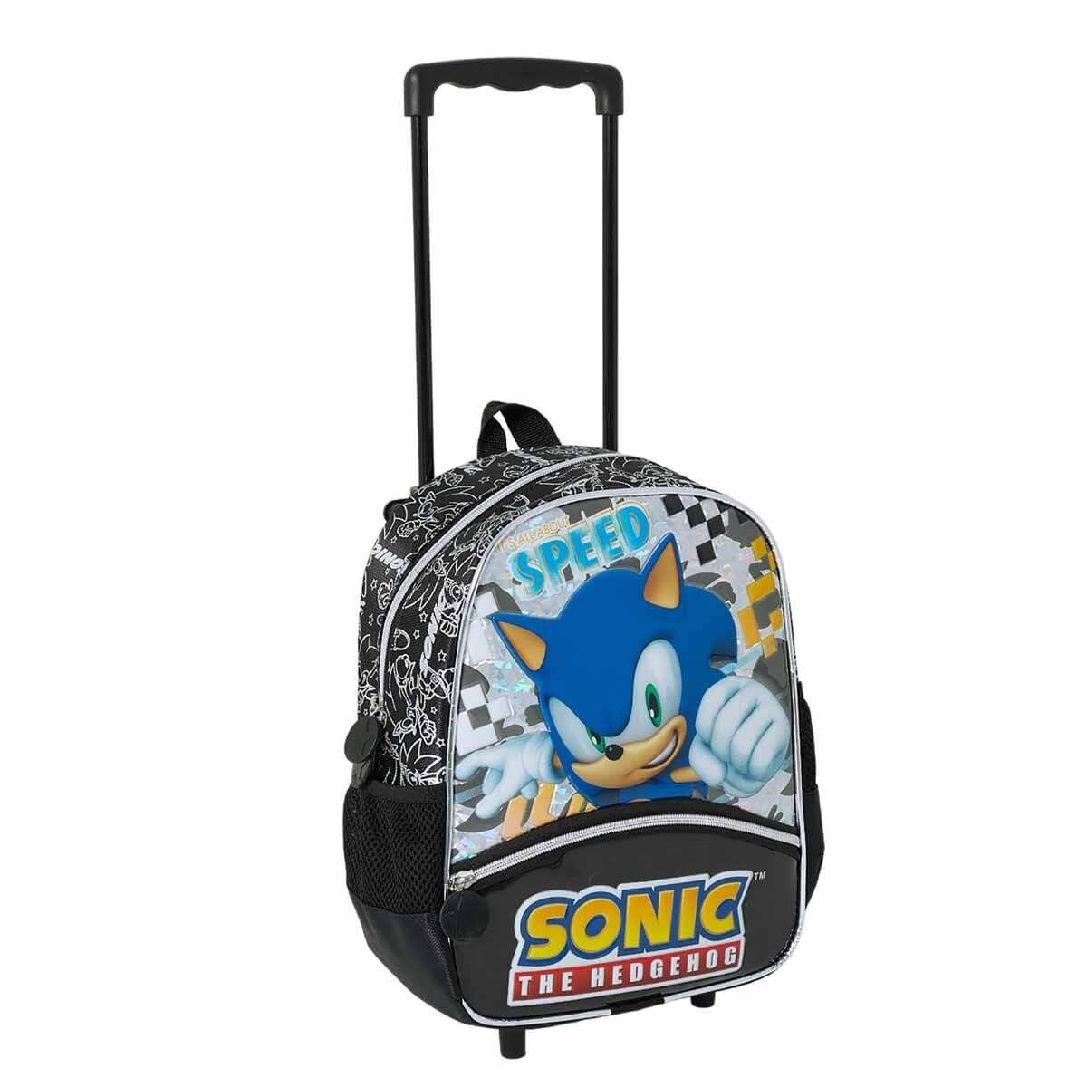 Sonic Çekçekli Anaokul Çantası