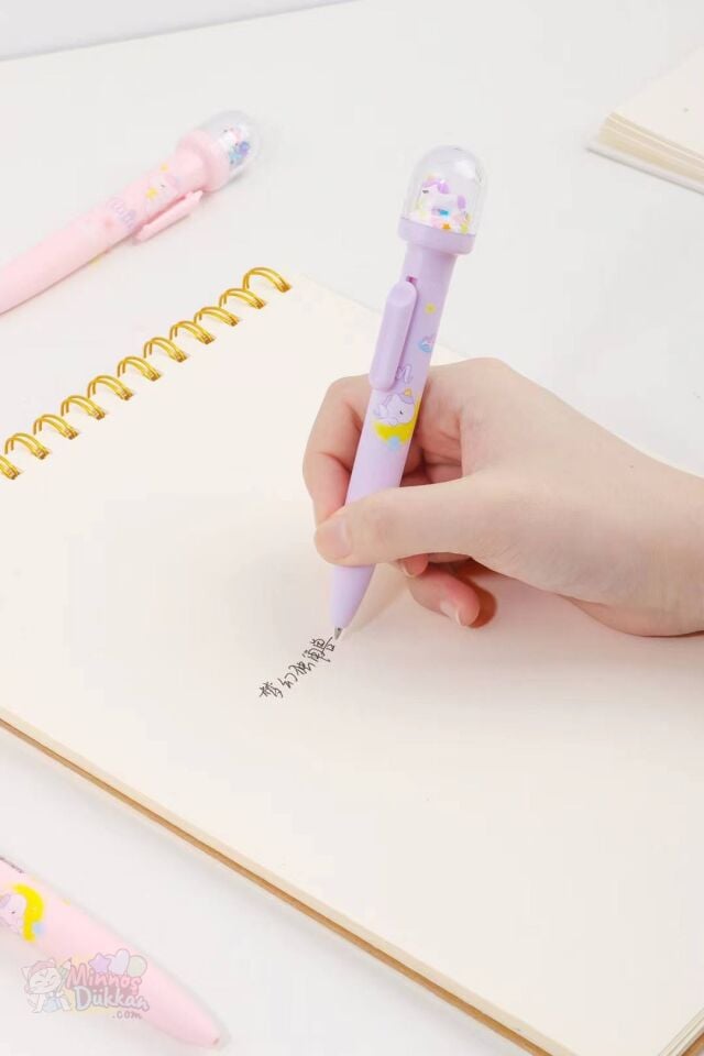 Fanus Unicorn Pullu Jel Tükenmez Kalem