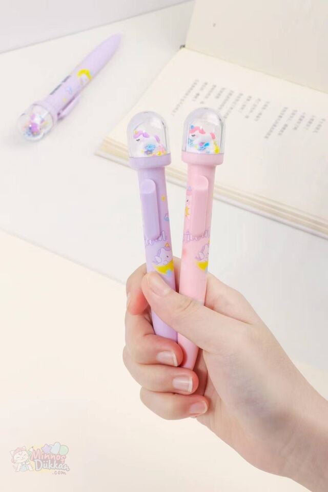 Fanus Unicorn Pullu Jel Tükenmez Kalem