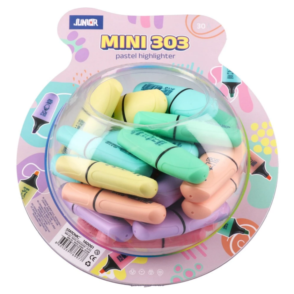 Junior Mini Fosforlu Kalem Pastel