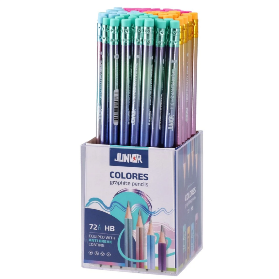 Junior Metalik Silgili Kurşun Kalem