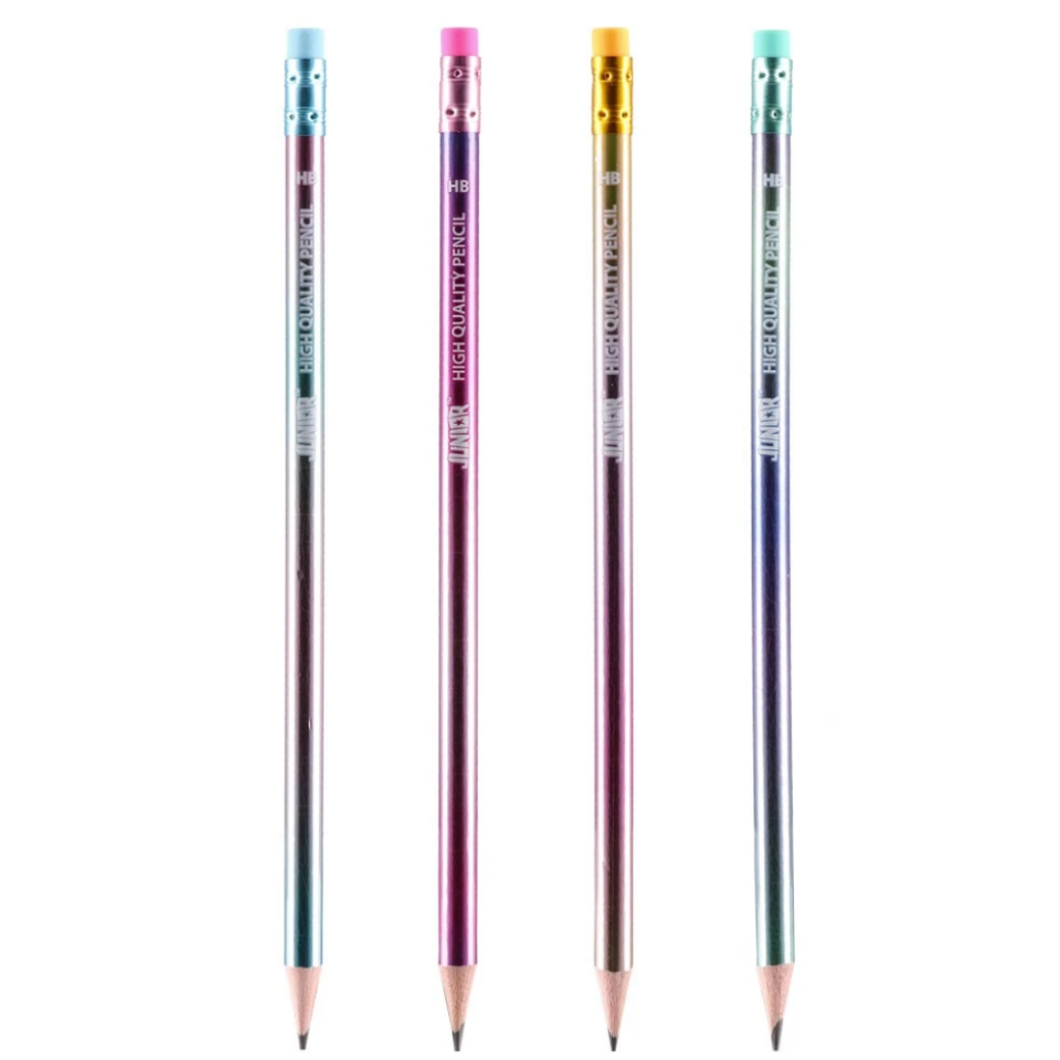 Junior Metalik Silgili Kurşun Kalem