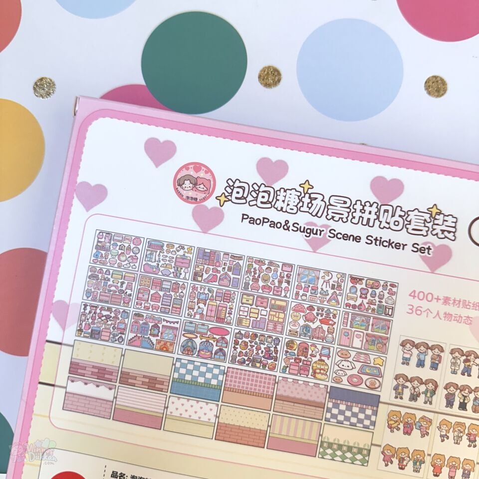 Kawaii Diy Sticker Set - 2