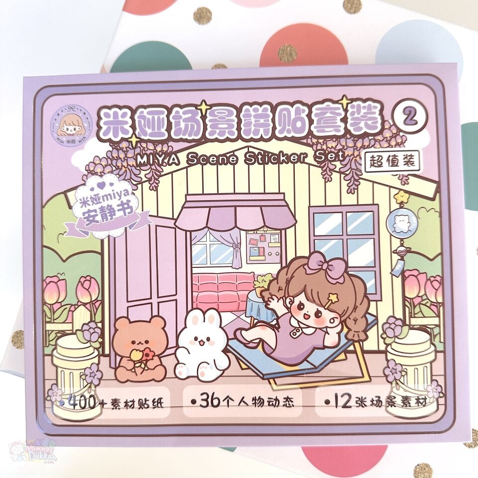 Kawaii Diy Sticker Set - 4