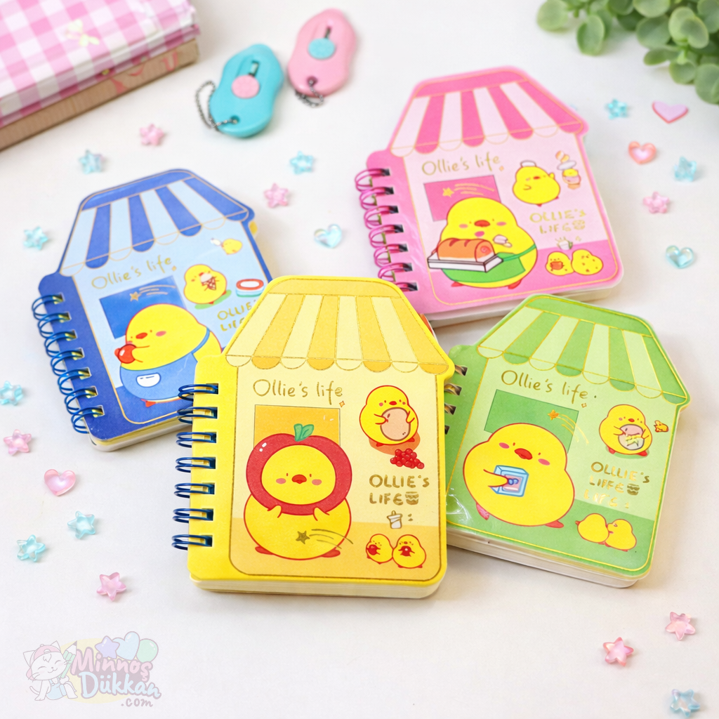 Ollies Life 3 Boyutlu Not Defteri