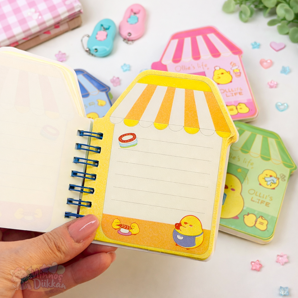 Ollies Life 3 Boyutlu Not Defteri
