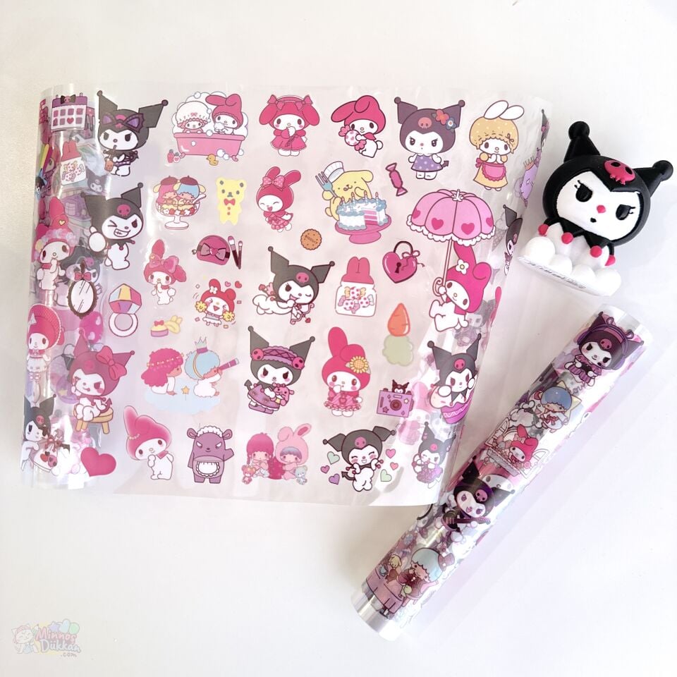 Büyük Rulo Sticker Kuromi