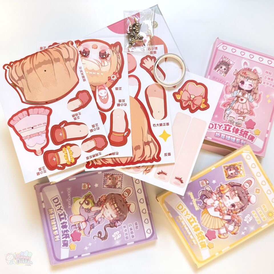 Kawaii Bebek Maket Yapım Seti