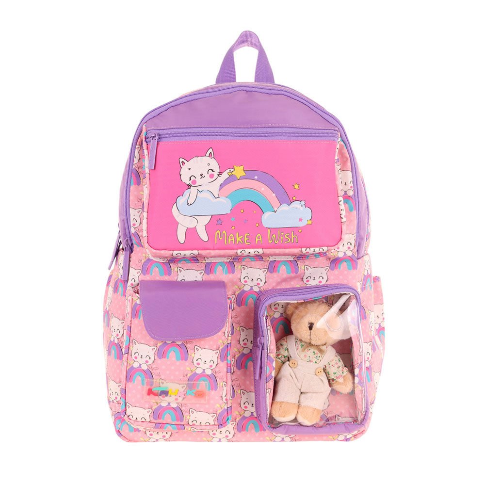 Kaukko Kids Sırt Çantası - Plush Cat