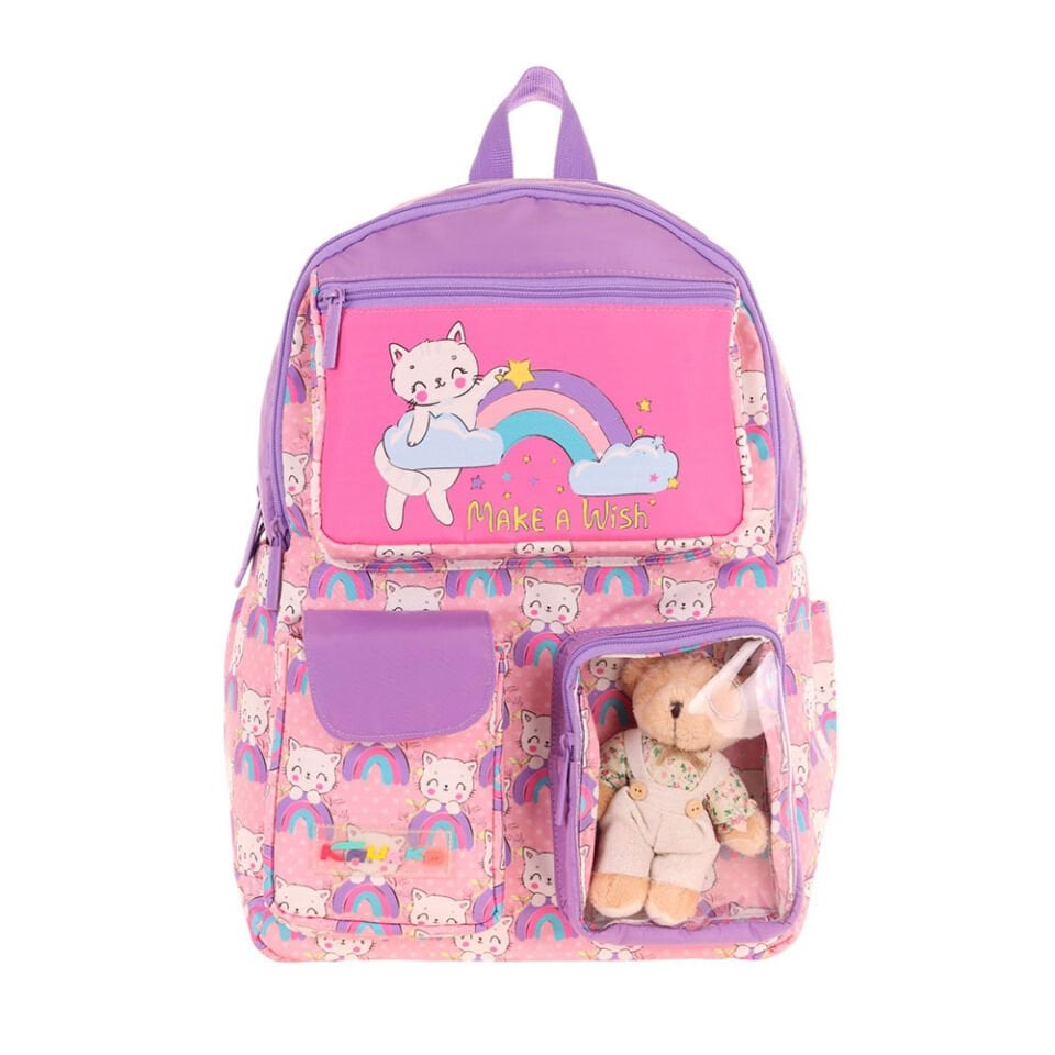 Kaukko Kids Sırt Çantası - Plush Cat