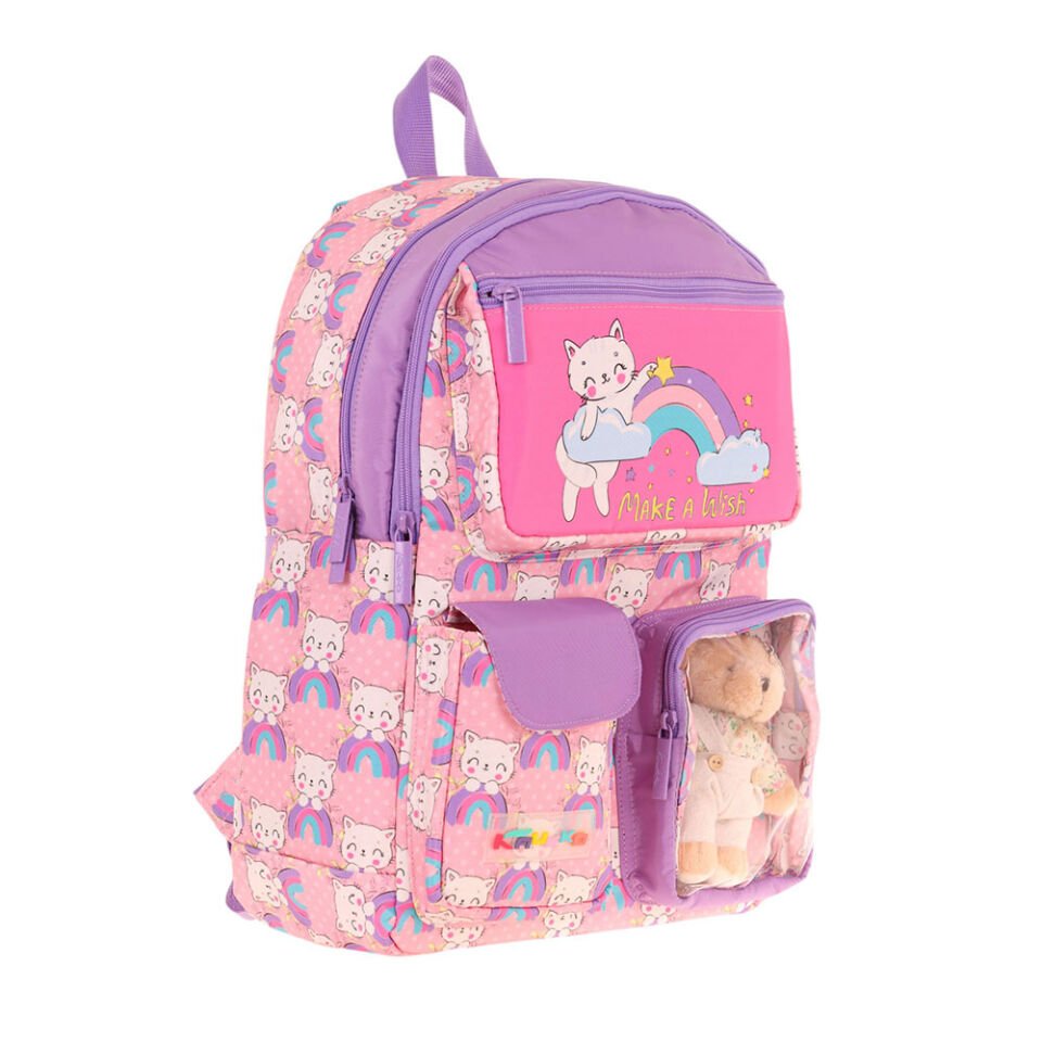 Kaukko Kids Sırt Çantası - Plush Cat