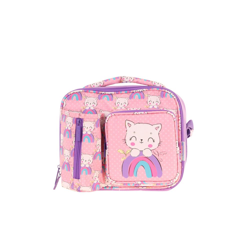 Kaukko Kids Beslenme Çantası - Plush Cat