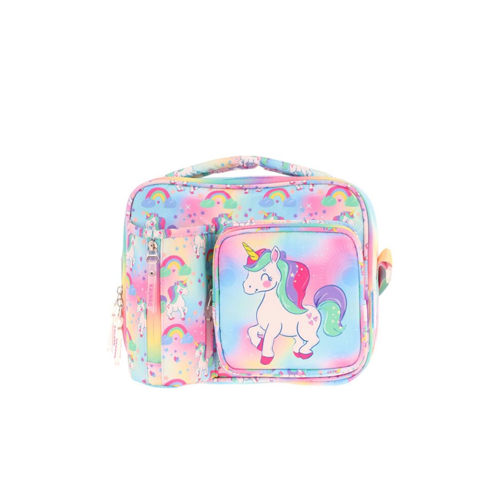 Kaukko Kids Beslenme Çantası - Plush Unicorn