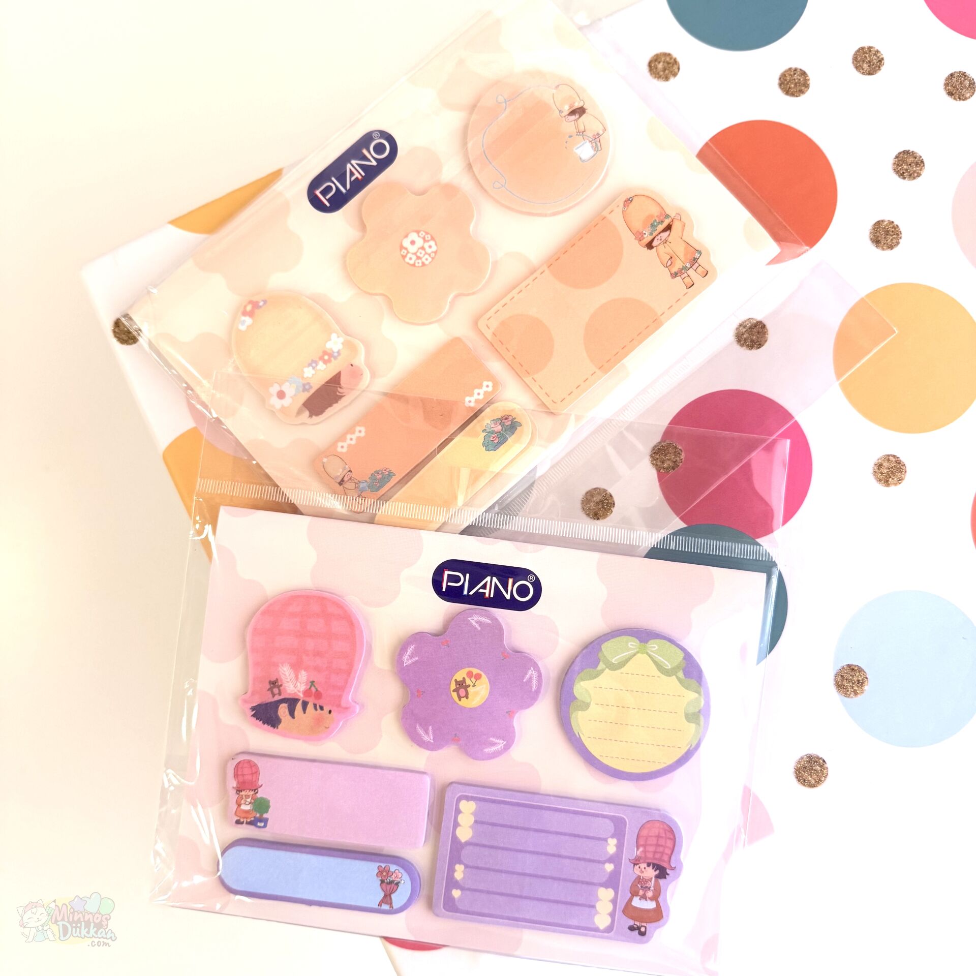 Piano Sticky Notes Ayraç 6 Şekil