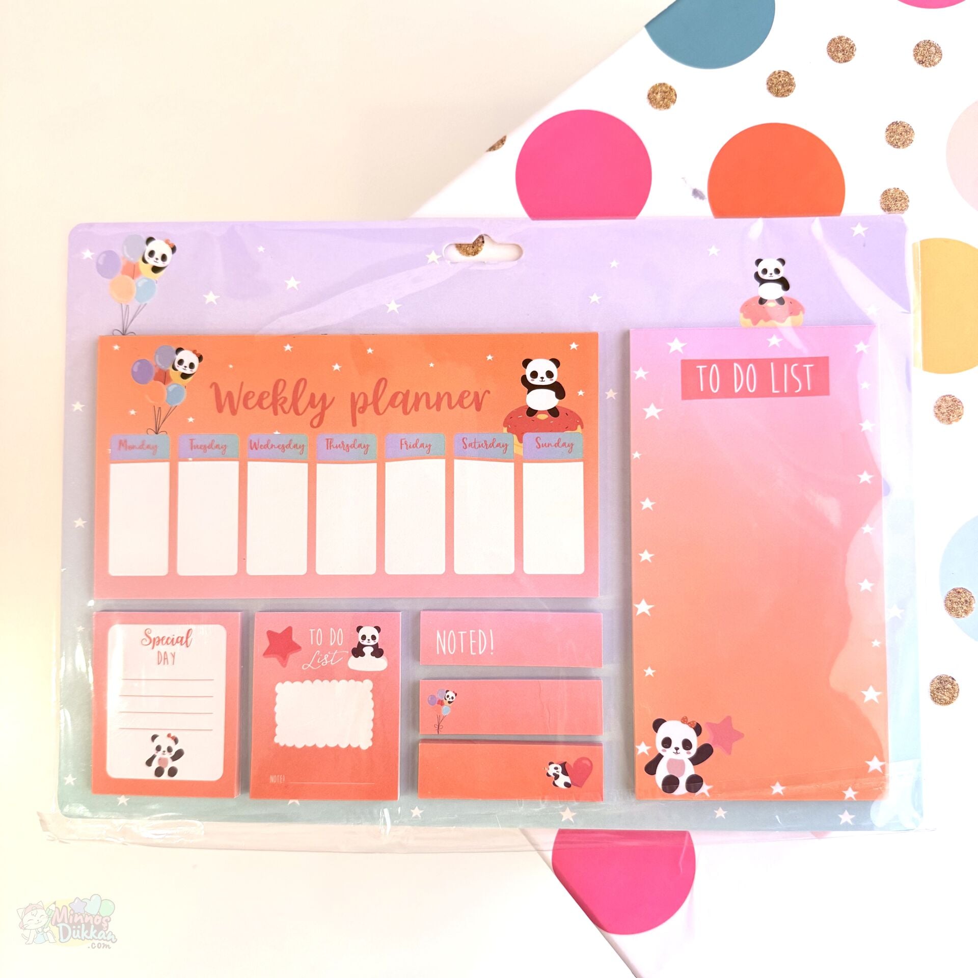 To do List Haftalık Post-It Planner