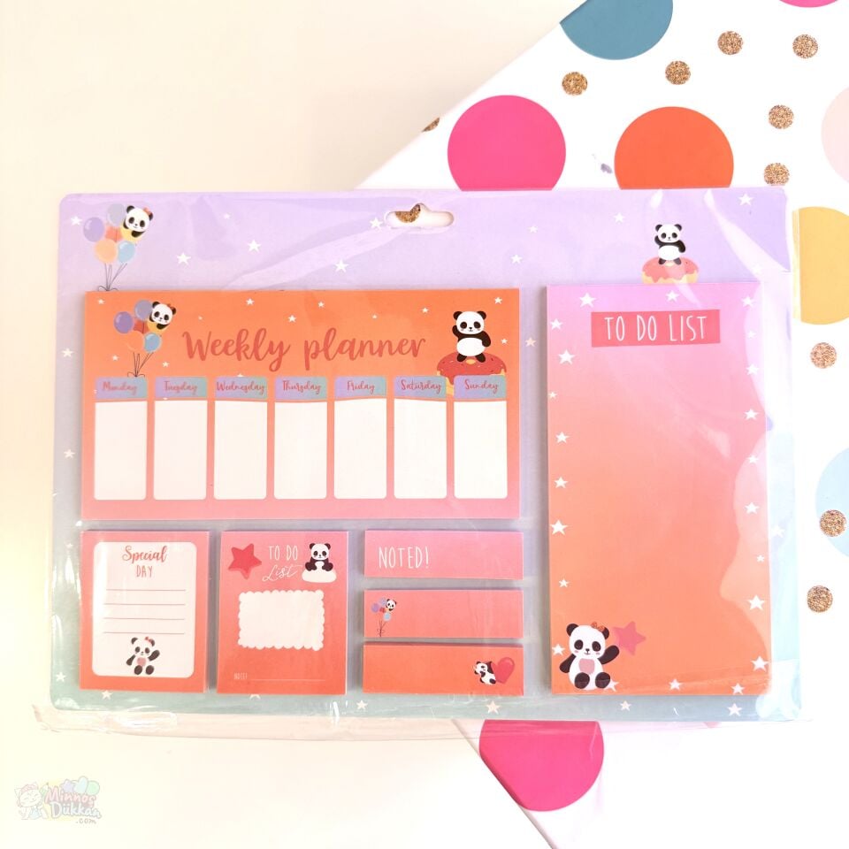 To do List Haftalık Post-It Planner