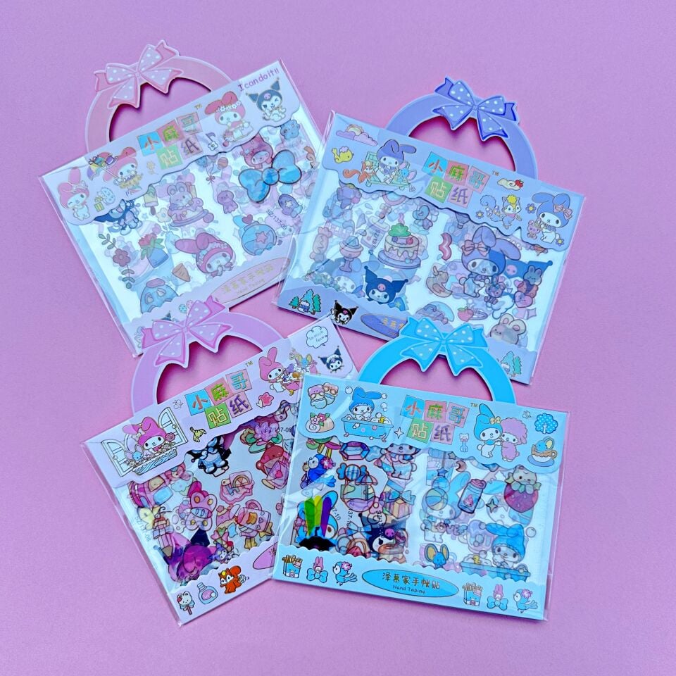 Kuromi Çantalı Mini Sticker