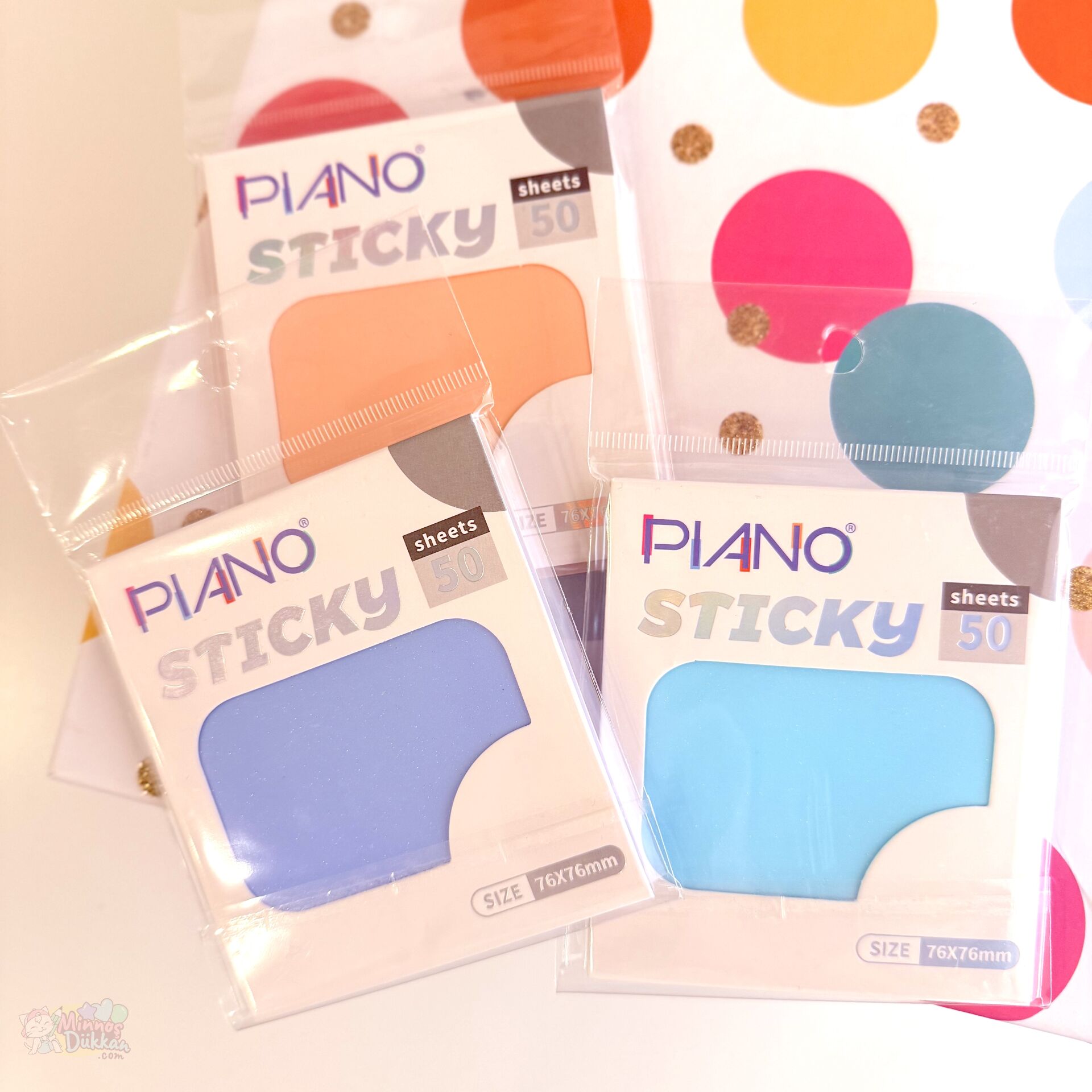 Piano Şeffaf Pastel 50 Yp. Post-İt
