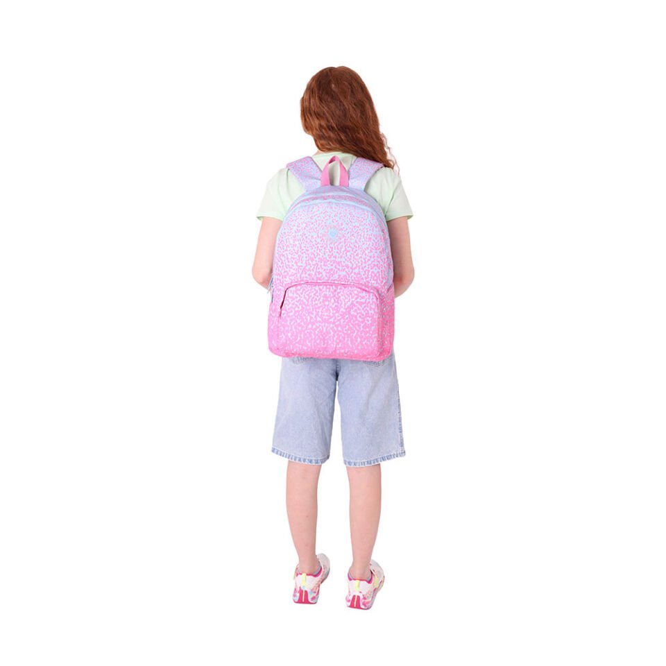 Kaukko Dots Sırt Çantası - Pink