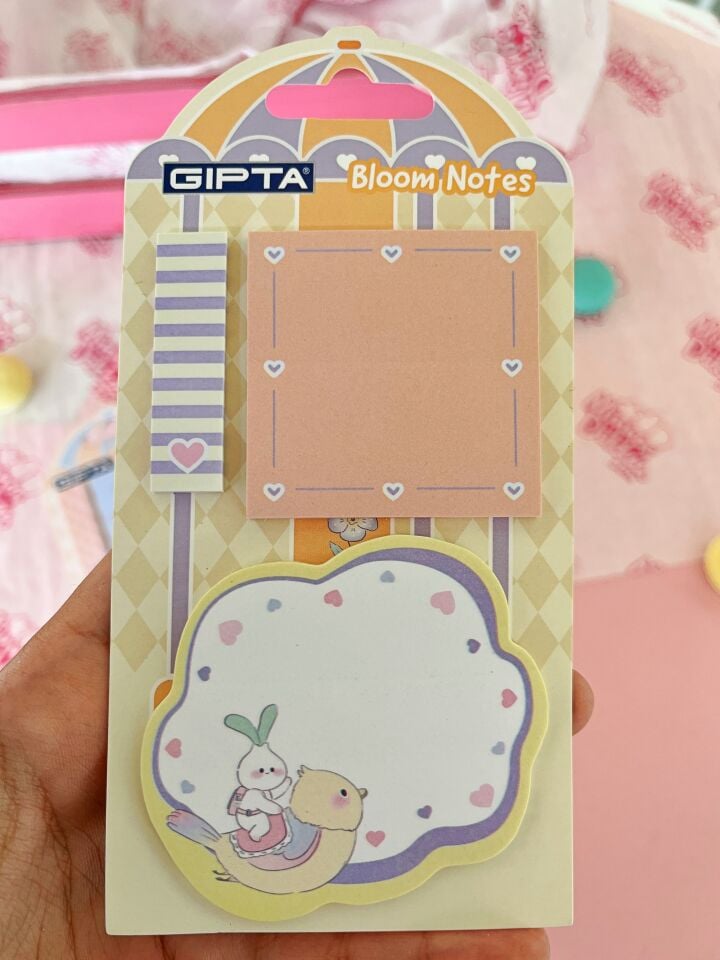 Gıpta Bloom Notes - Yapışkanlı Not Kağıdı Seti