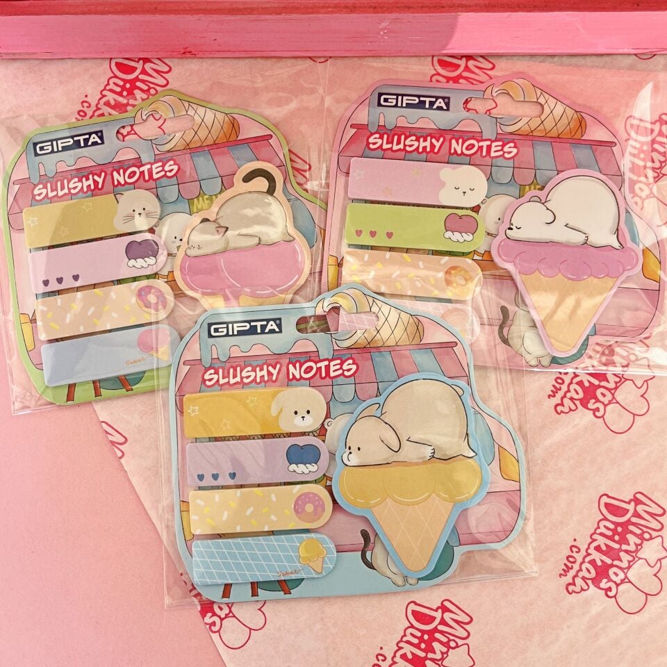 Gıpta Slushy Notes - Yapışkanlı Not Kağıdı Seti