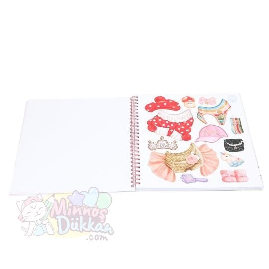 Top Model Boyama Kitabı - Kitty