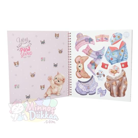 Top Model Boyama Kitabı - Kitty