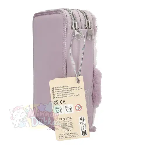 Top Model 2 Katlı Dolu Kalem Kutu - Prenses Mimi Penguen