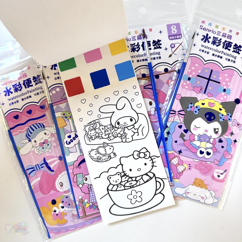 Sanrio Sulu Boya Defteri