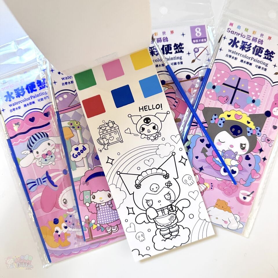 Sanrio Sulu Boya Defteri