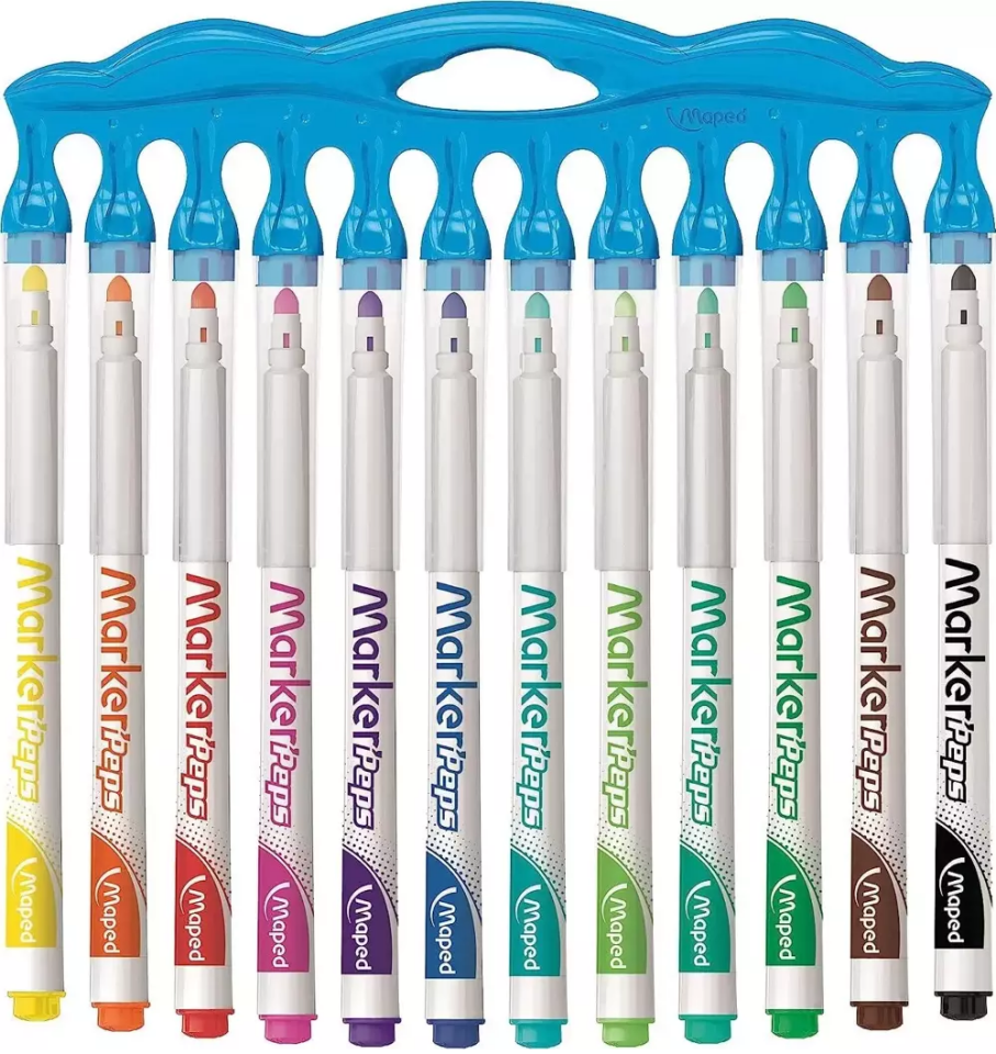 Maped 12 Renk Beyaz Tahta Kalemi