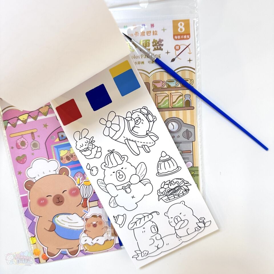 Capy Sulu Boya Defteri