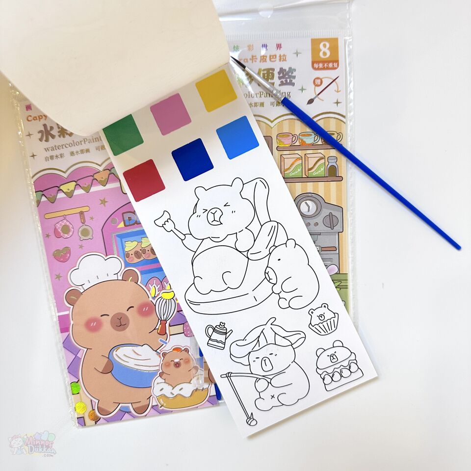 Capy Sulu Boya Defteri