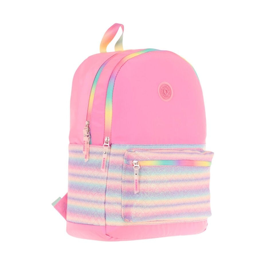 Kaukko Brush Sırt Çantası - Pink