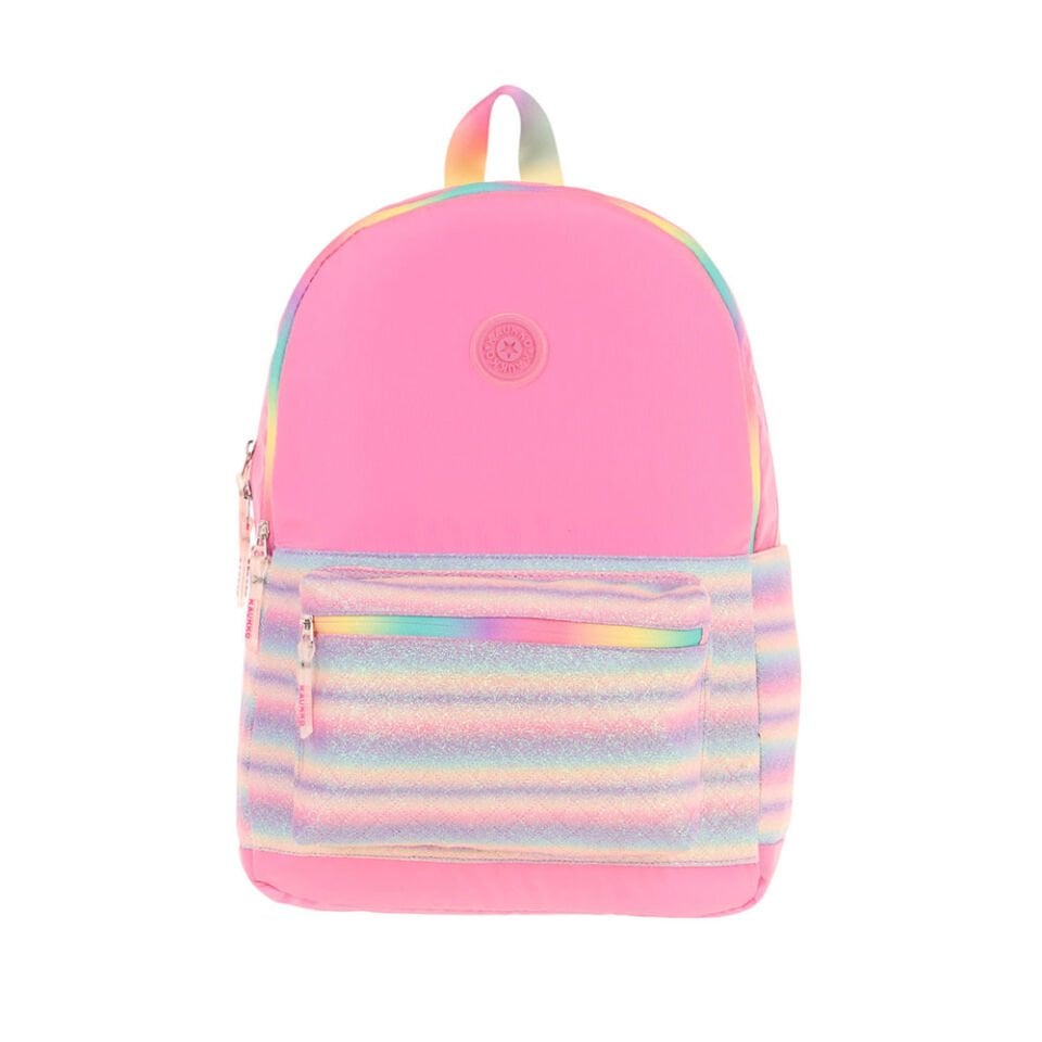 Kaukko Brush Sırt Çantası - Pink
