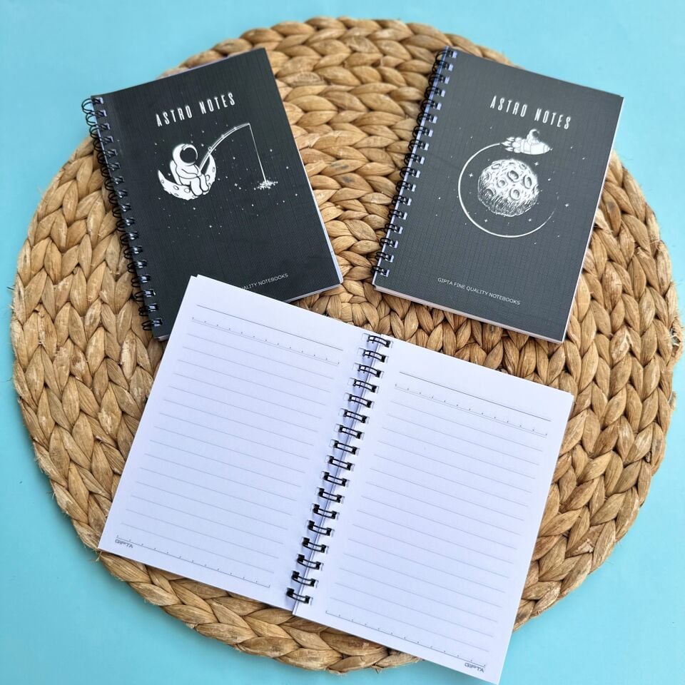 Astro Notes A6 80 Yaprak Çizgili Not Defteri