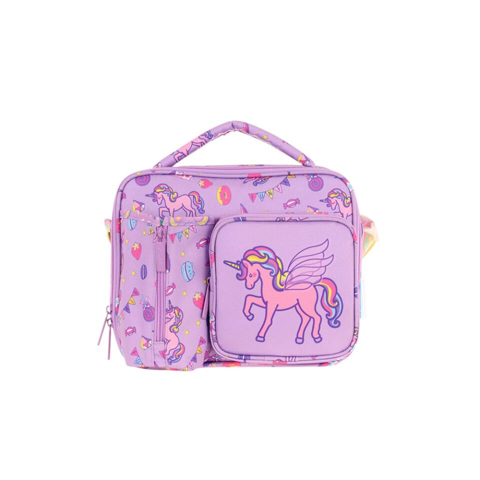 Kaukko Kids Beslenme Çantası - Nakışlı Unicorn