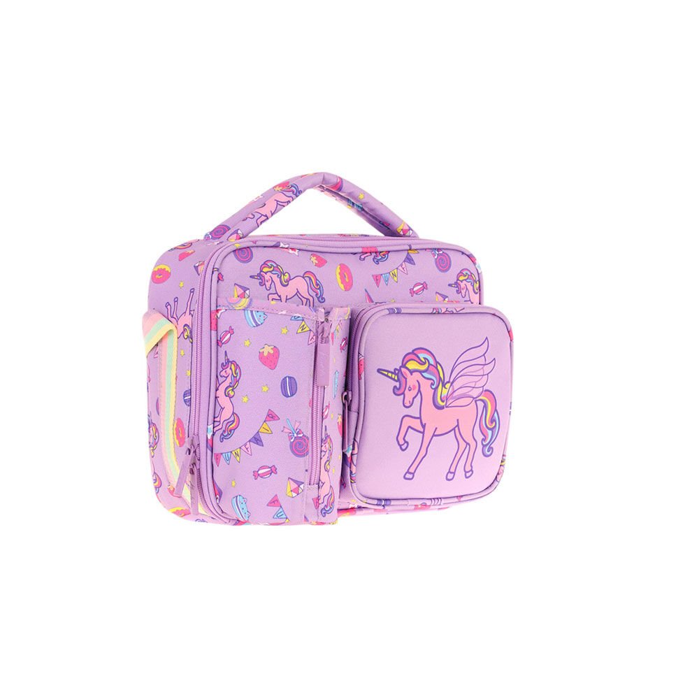 Kaukko Kids Beslenme Çantası - Nakışlı Unicorn