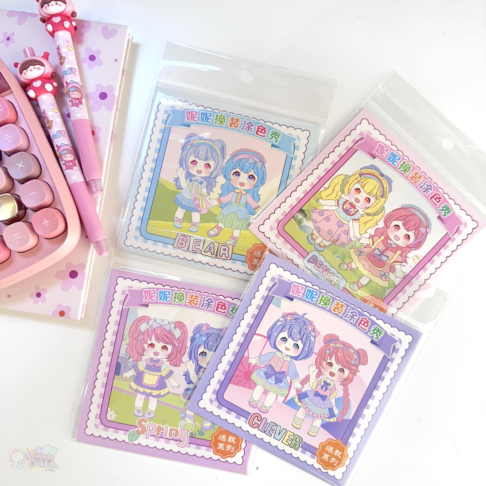 Spring Giydirme Sticker Seti