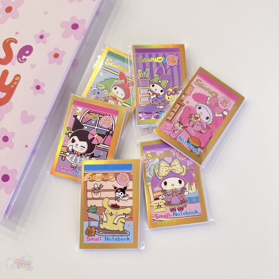 Sany/Capy Small Notebook Mini Sticker Defteri