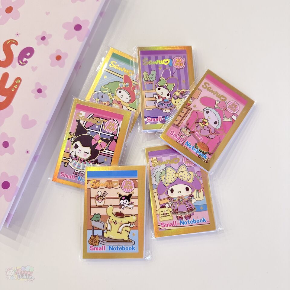 Sany/Capy Small Notebook Mini Sticker Defteri