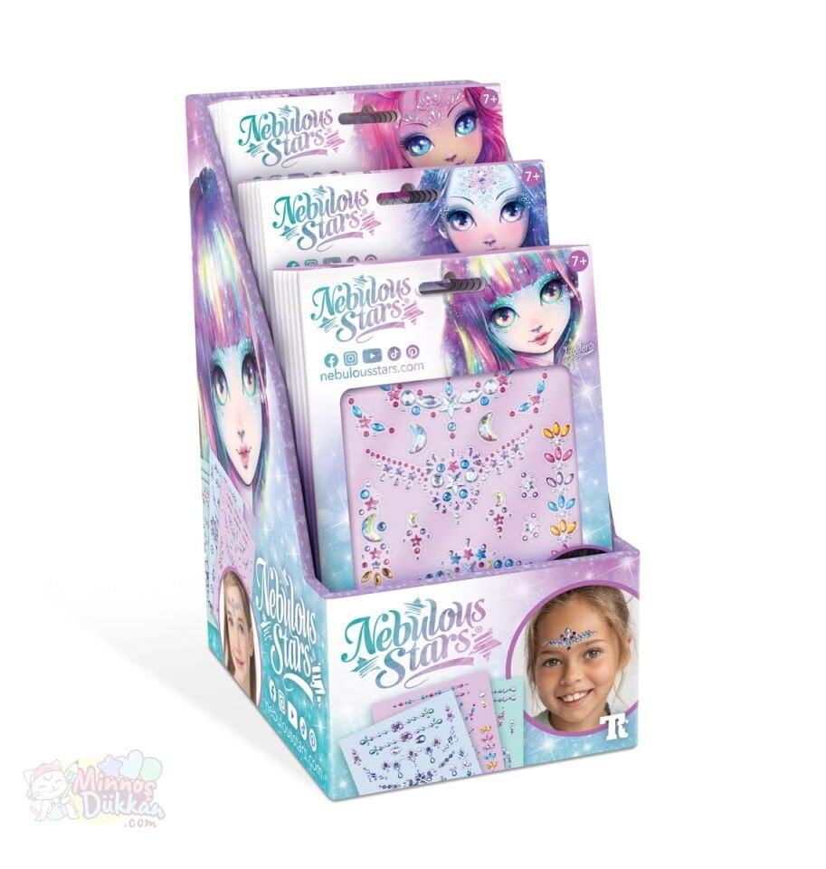 Nebulous Stars Taşlı Yüz Stickerı