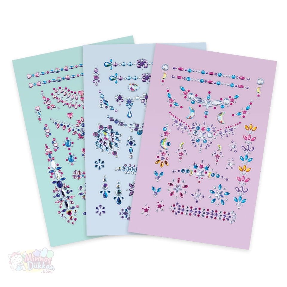 Nebulous Stars Taşlı Yüz Stickerı