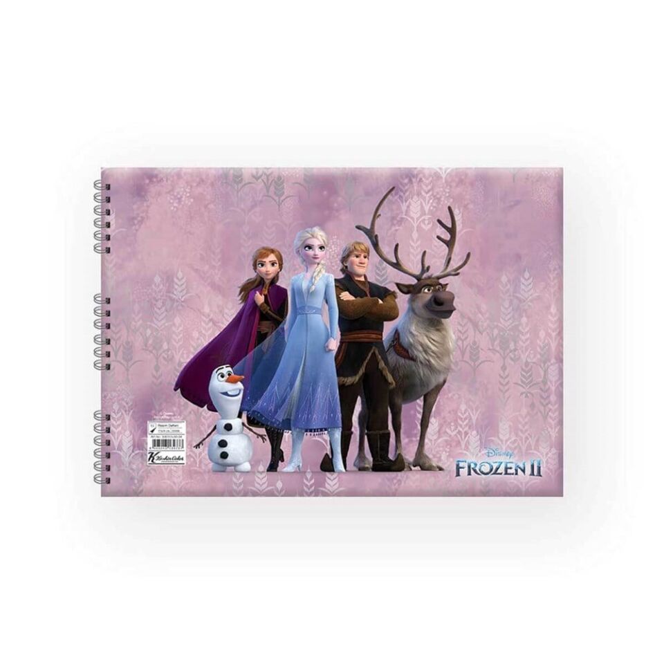 Frozen 17x24 15 Yaprak Resim Defteri