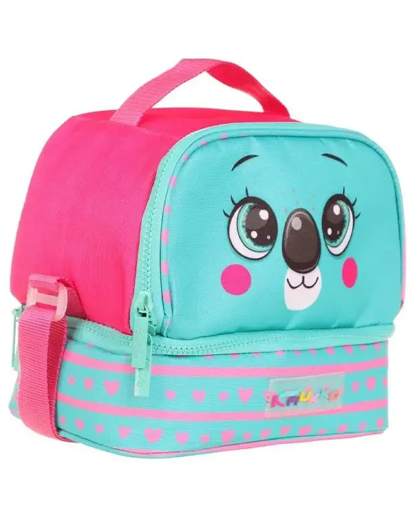 Kaukko Kids Love Beslenme Çantası - Cute Face Koala New